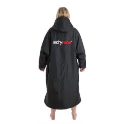 Dryrobe® Advanced Long Sleeve Changing Robe - Black/Grey -Passion Sports Store 0001 M LS DA BG BACK 193 2024x2024 a51526e7 248c 458f 8a98 4b2d823a2683