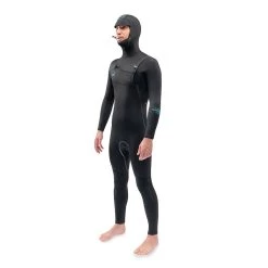 Dakine Mens Mission 4/3mm Chest Zip Hooded Wetsuit - 22/Black 10 Dakine Mens Mission 4/3mm Chest Zip Hooded Wetsuit - 22/Black -Passion Sports Store 0005 MensMissionChestZipHooded43mm Black 604565592484 DK22M43HMZ Black MY22 1