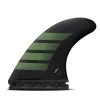 Futures Fins - F8 Alpha Tri-Fin Set - Carbon/Olive -Passion Sports Store 0008 ALPHAF8