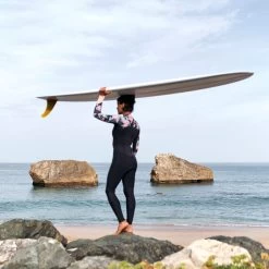 Roxy Swell Series Womens 4/3mm Back Zip Wetsuit -Anthracite Paradise -Passion Sports Store 0008 erjw103124 roxy l kvj6 bck1