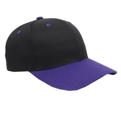 Pacific Headwear Cotton Blend Hook-And-Loop Cap -Passion Sports Store 302C BKPU F