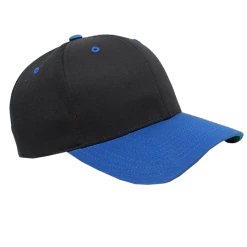 Pacific Headwear Cotton Blend Hook-And-Loop Cap -Passion Sports Store 302C BKRY F