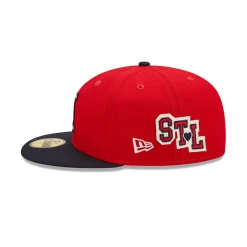 NEW ERA St. Louis Cardinals Letterman 59Fifty Fitted -Passion Sports Store 60296428 59FIFTY 5950NELETTERMAN13 STLCAR OTC LSIDE 600x 973f2f2f 129a 4df2 8543 d49c4a1ab9c8