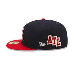 NEW ERA Atlanta Braves Letterman 59Fifty Fitted -Passion Sports Store 60296436 59FIFTY 5950NELETTERMAN13 ATLBRA OTC LSIDE 493x 1aa91b78 0e06 4543 abab c59348b3e006