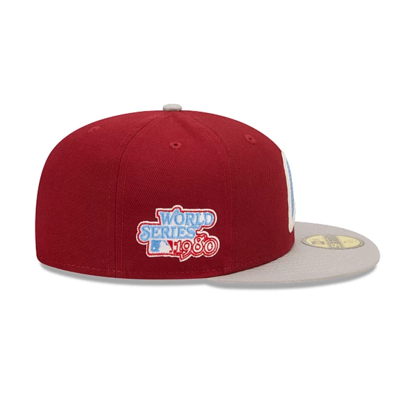 NEW ERA Philadelphia Phillies Letterman 59Fifty Fitted 6 NEW ERA Philadelphia Phillies Letterman 59Fifty Fitted - Image 4