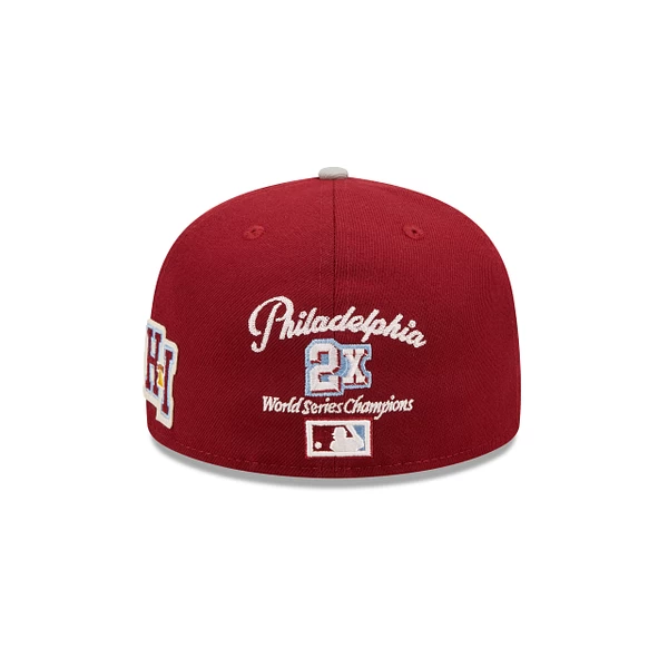 NEW ERA Philadelphia Phillies Letterman 59Fifty Fitted 8 NEW ERA Philadelphia Phillies Letterman 59Fifty Fitted - Image 6