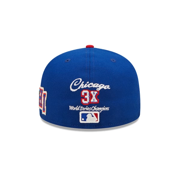 NEW ERA Chicago Cubs Letterman 59Fifty Fitted 7 NEW ERA Chicago Cubs Letterman 59Fifty Fitted - Image 5