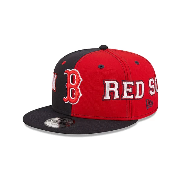 NEW ERA Boston Red Sox Team Split 59Fifty Snapback 4 NEW ERA Boston Red Sox Team Split 59Fifty Snapback - Image 2