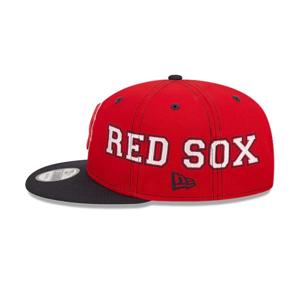 NEW ERA Boston Red Sox Team Split 59Fifty Snapback 6 NEW ERA Boston Red Sox Team Split 59Fifty Snapback - Image 4