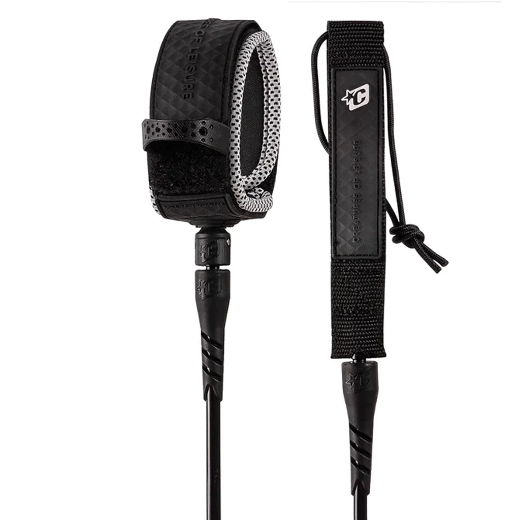 Creatures 7' Reliance Pro Leash - Black/White 3 Creatures 7' Reliance Pro Leash - Black/White