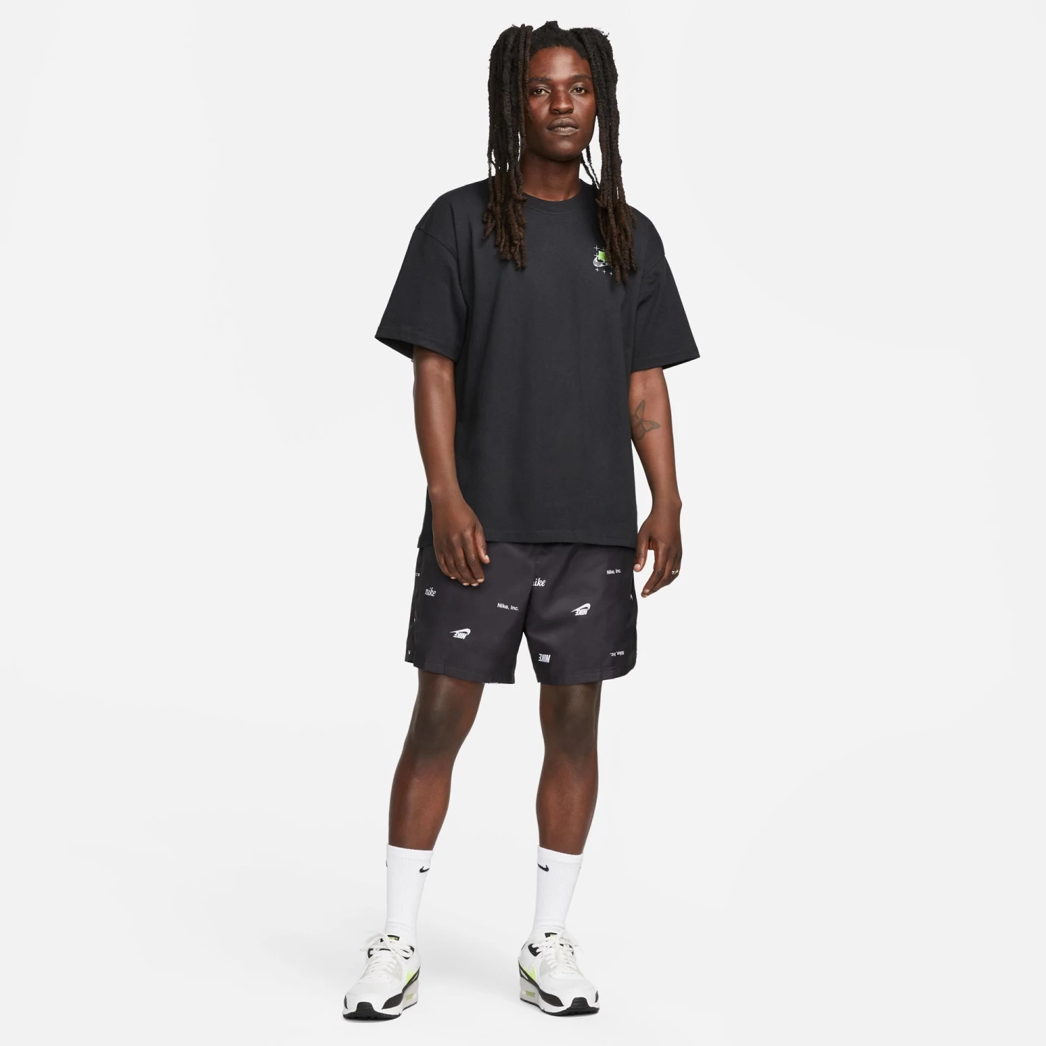 Nike Club Men's Woven Allover Print Flow Shorts 9 Nike Club Men's Woven Allover Print Flow Shorts - Image 7