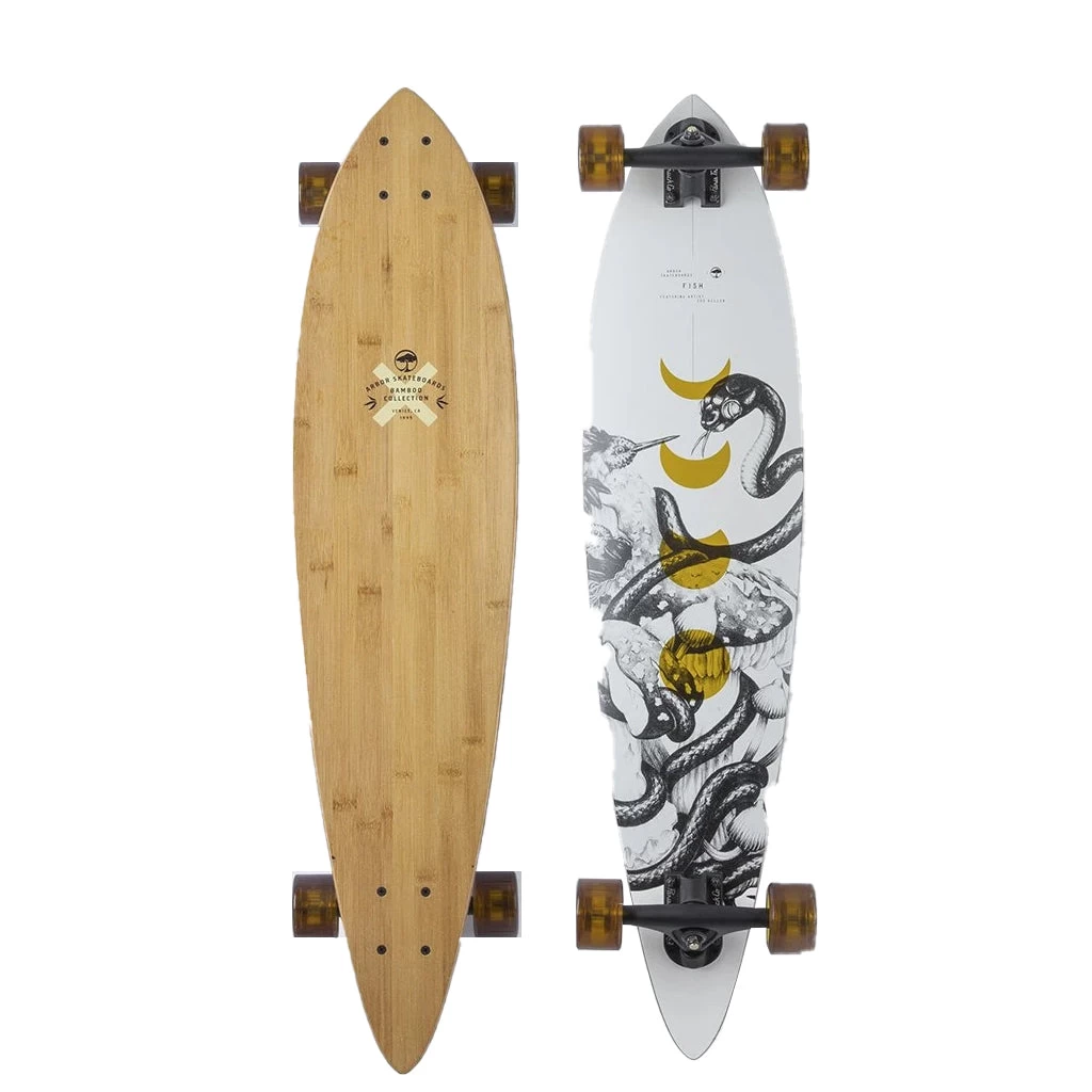 Arbor Skateboards Bamboo Fish Complete - 37" 3 Arbor Skateboards Bamboo Fish Complete - 37"