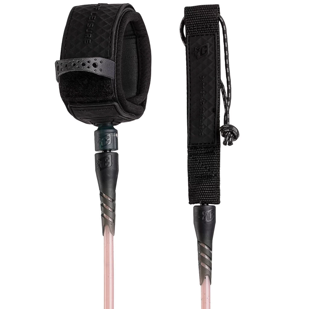 Creatures 6' Reliance Pro Leash - Dirty Pink Speckle Black 3 Creatures 6' Reliance Pro Leash - Dirty Pink Speckle Black