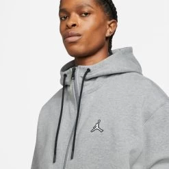 Nike Jordan Essentials Men's Fleece Full-Zip Hoodie 9 Nike Jordan Essentials Men's Fleece Full-Zip Hoodie -Passion Sports Store DA9810 091 PHSYM001