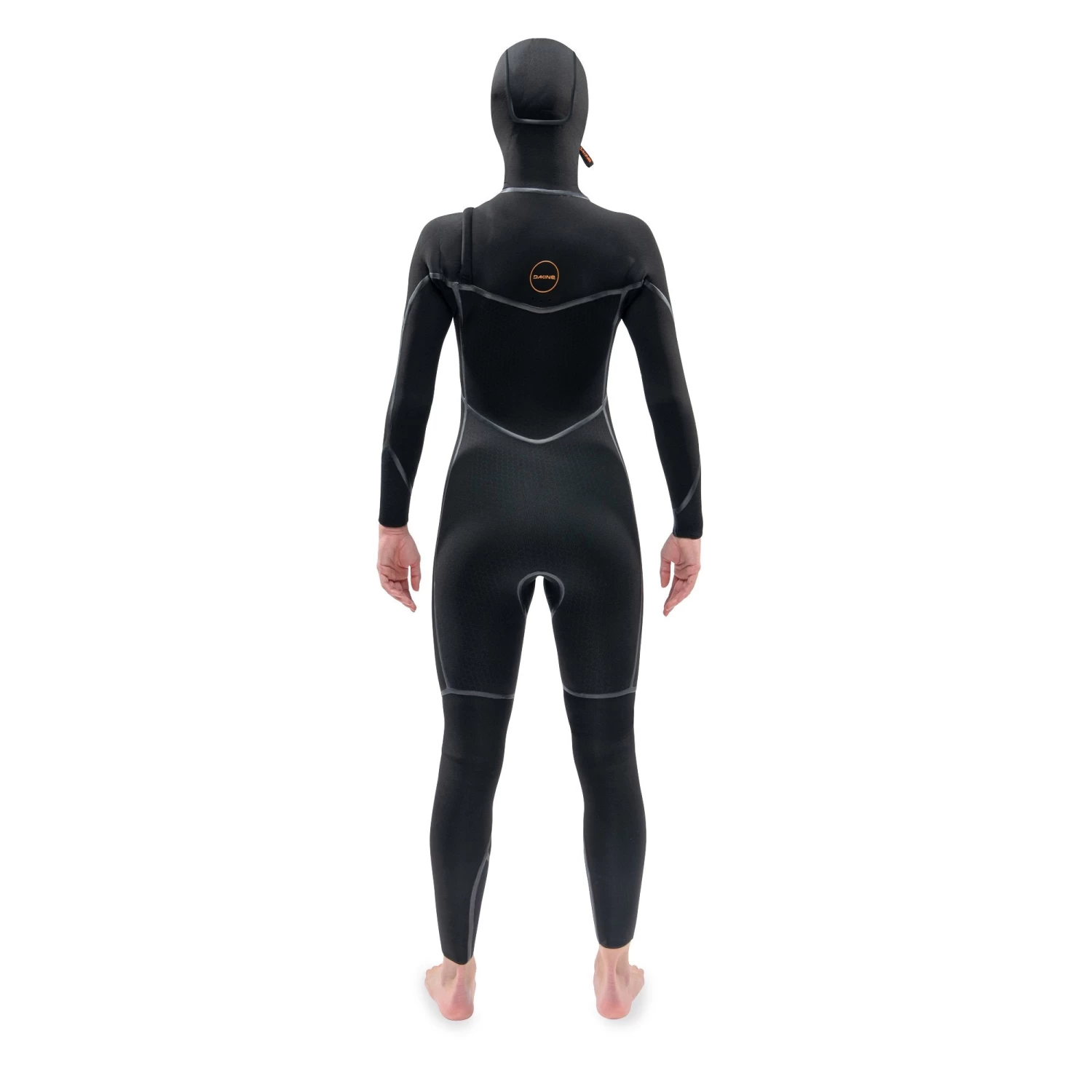 Dakine Womens Cyclone 5/4mm Zip Free Hooded Wetsuit - Black 6 Dakine Womens Cyclone 5/4mm Zip Free Hooded Wetsuit - Black - Image 4