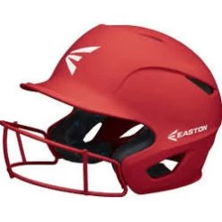 Easton Prowess Matte Batting Helmet With Mask 11 Easton Prowess Matte Batting Helmet With Mask -Passion Sports Store Easton Prowess Red Helmet