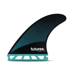 Futures Fins - R4 HC Legacy Series Tri Fins - Teal/Black