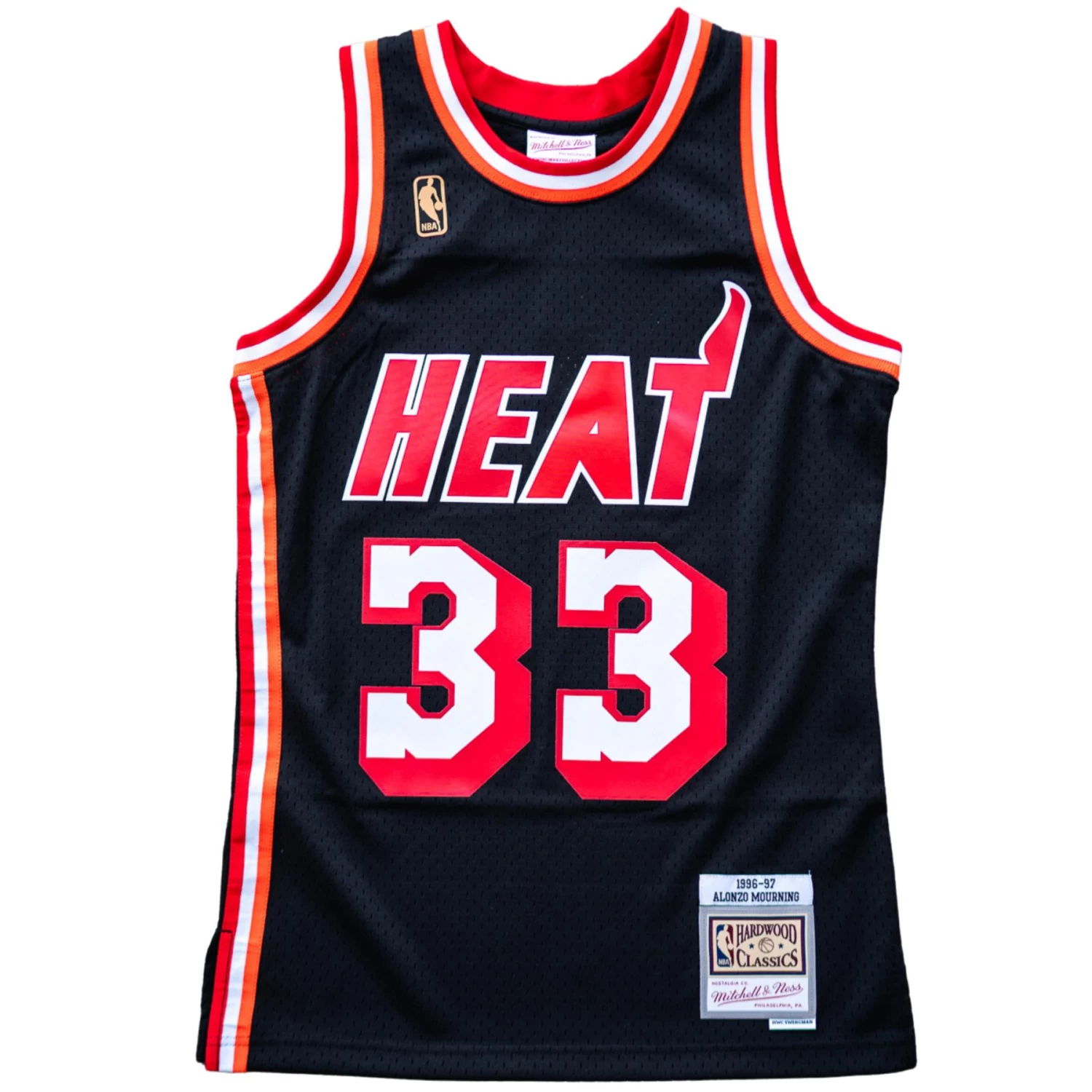 Alonzo Mourning Miami Heat 1996-97 Swingman Jersey 3 Alonzo Mourning Miami Heat 1996-97 Swingman Jersey