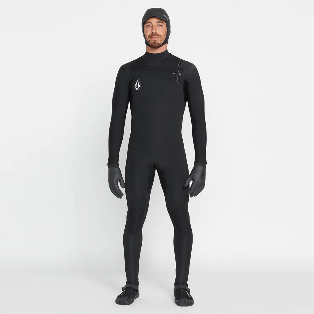 Volcom Modulator 4/3mm Chest Zip Wetsuit - Black FA23 3 Volcom Modulator 4/3mm Chest Zip Wetsuit - Black FA23
