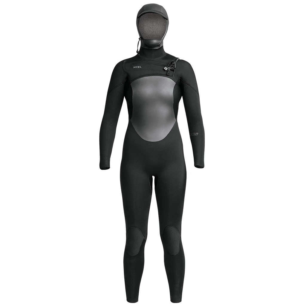 Xcel Axis Women's 5/4mm Hooded Wetsuit - FA23 3 Xcel Axis Women's 5/4mm Hooded Wetsuit - FA23