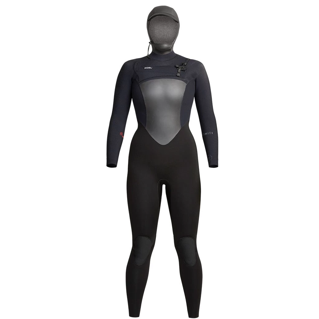 Xcel Infiniti Women's 5/4mm Hooded Wetsuit - FA23 3 Xcel Infiniti Women's 5/4mm Hooded Wetsuit - FA23