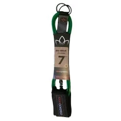 Stay Covered Big Wave Standard Surf Leash - 7'x5/16 8 Stay Covered Big Wave Standard Surf Leash - 7'x5/16 -Passion Sports Store big wave standard green7