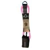 Stay Covered Big Wave Standard Surf Leash - 9'x5/16 -Passion Sports Store big wave standard pink9