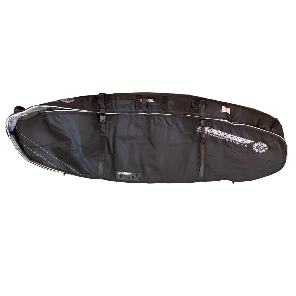 Blocksurf Double 7'0" Coffin Shortboard Bag - Black 3 Blocksurf Double 7'0" Coffin Shortboard Bag - Black