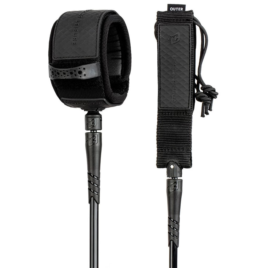 Creatures 12' Outer Reef Leash - Black/Black 3 Creatures 12' Outer Reef Leash - Black/Black