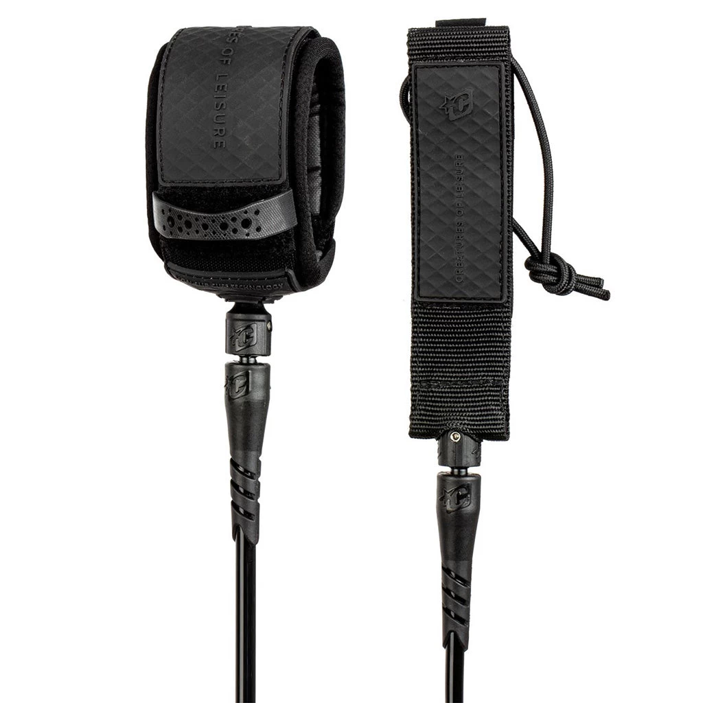 Creatures 6' Reef Leash - Black/Black 3 Creatures 6' Reef Leash - Black/Black