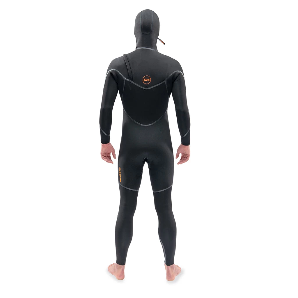 Dakine Mens Cyclone 5/4mm Zip Free Hooded Wetsuit - Black 3 Dakine Mens Cyclone 5/4mm Zip Free Hooded Wetsuit - Black - Image 2
