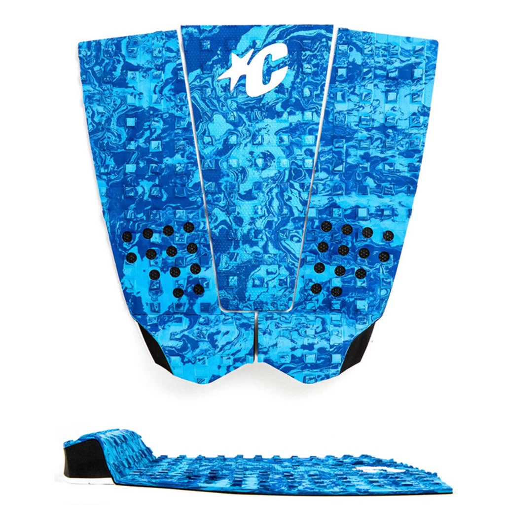 Creatures Of Leisure ItaloFerreira Lite Traction Pad - Cyan Royal Swirl Black 3 Creatures Of Leisure ItaloFerreira Lite Traction Pad - Cyan Royal Swirl Black