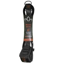 Stay Covered Heavy Duty Hand Tied Surfboard Leash - 6' X 5/16" (8mm)