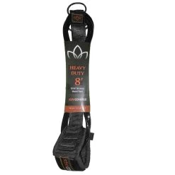 Stay Covered Heavy Duty Hand Tied Surfboard Leash - 8' X 5/16" (8mm)