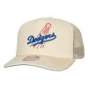 Mitchell & Ness Evergreen Trucker Snapback Coop Los Angeles Dodgers -Passion Sports Store hhss6490 ladyypppofwh 1