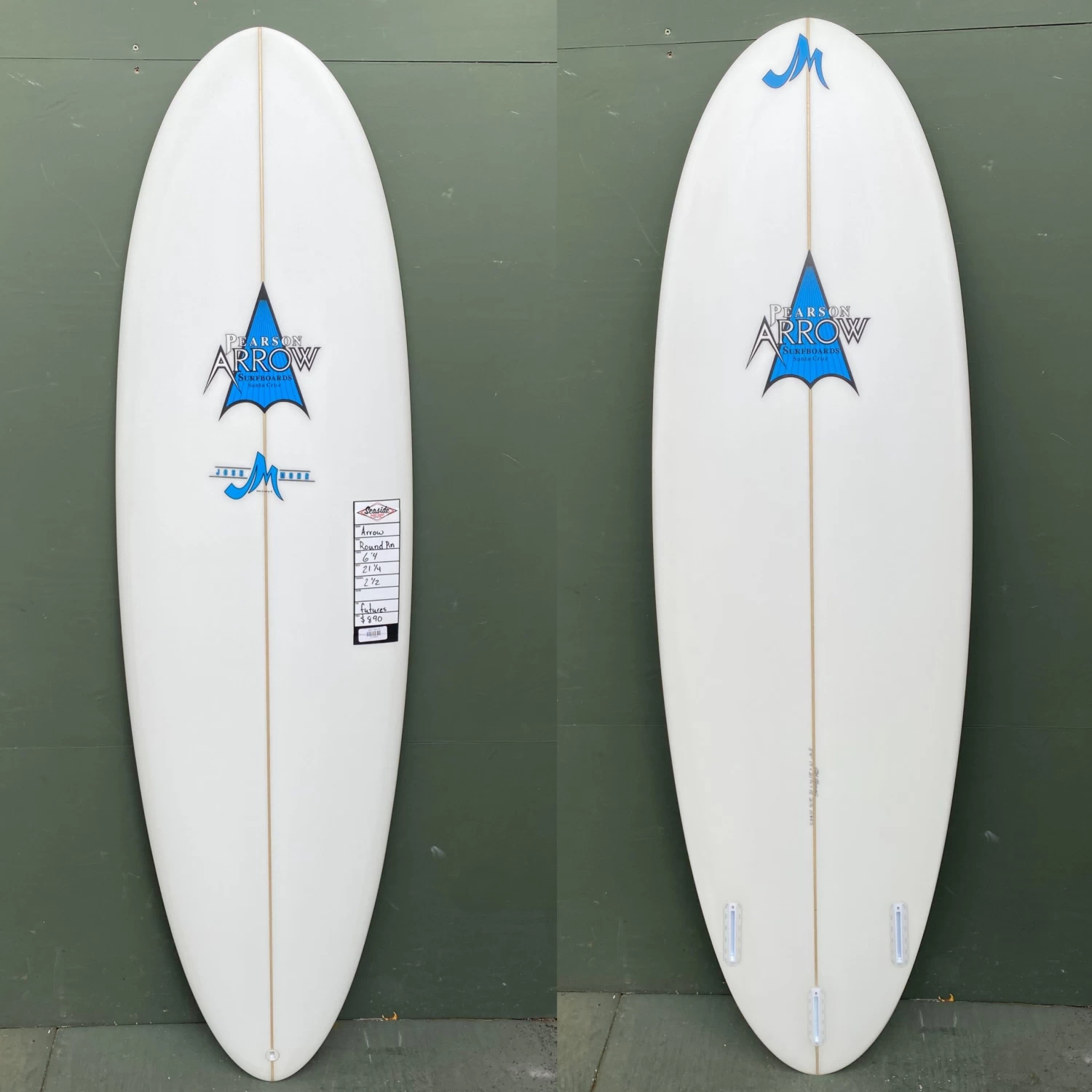 Pearson Arrow Surfboards - 6'4" Josh Mohr Surfboard 3 Pearson Arrow Surfboards - 6'4" Josh Mohr Surfboard