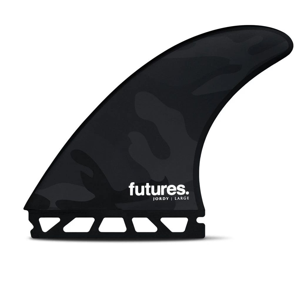 Futures Fins - Jordy Smith Signature (L) Honeycomb Tri-Fin Set Black Camo 3 Futures Fins - Jordy Smith Signature (L) Honeycomb Tri-Fin Set Black Camo