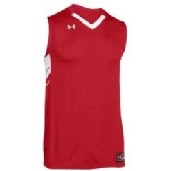 Men Under Armour Crunch Time Basketball Jersey 23 Men Under Armour Crunch Time Basketball Jersey -Passion Sports Store kj120m red x