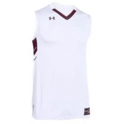 Men Under Armour Crunch Time Basketball Jersey 27 Men Under Armour Crunch Time Basketball Jersey -Passion Sports Store kj120m wmaroon x
