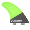 FCS II Mark Richards TFX PC Twin + Stabiliser Fins - Carbon/Fluro -Passion Sports Store mr