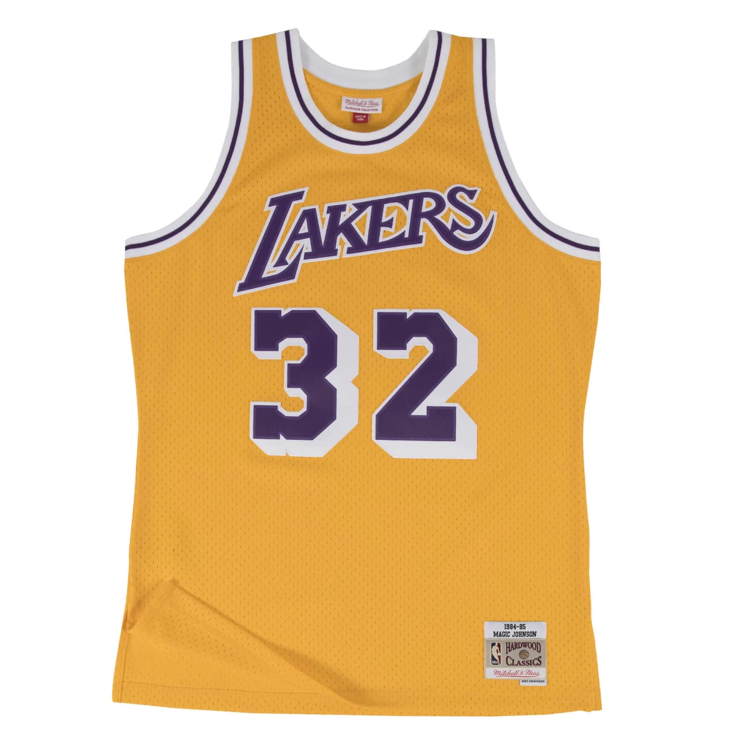 Magic Johnson Los Angeles Lakers 1984-85 Swingman Jersey 3 Magic Johnson Los Angeles Lakers 1984-85 Swingman Jersey