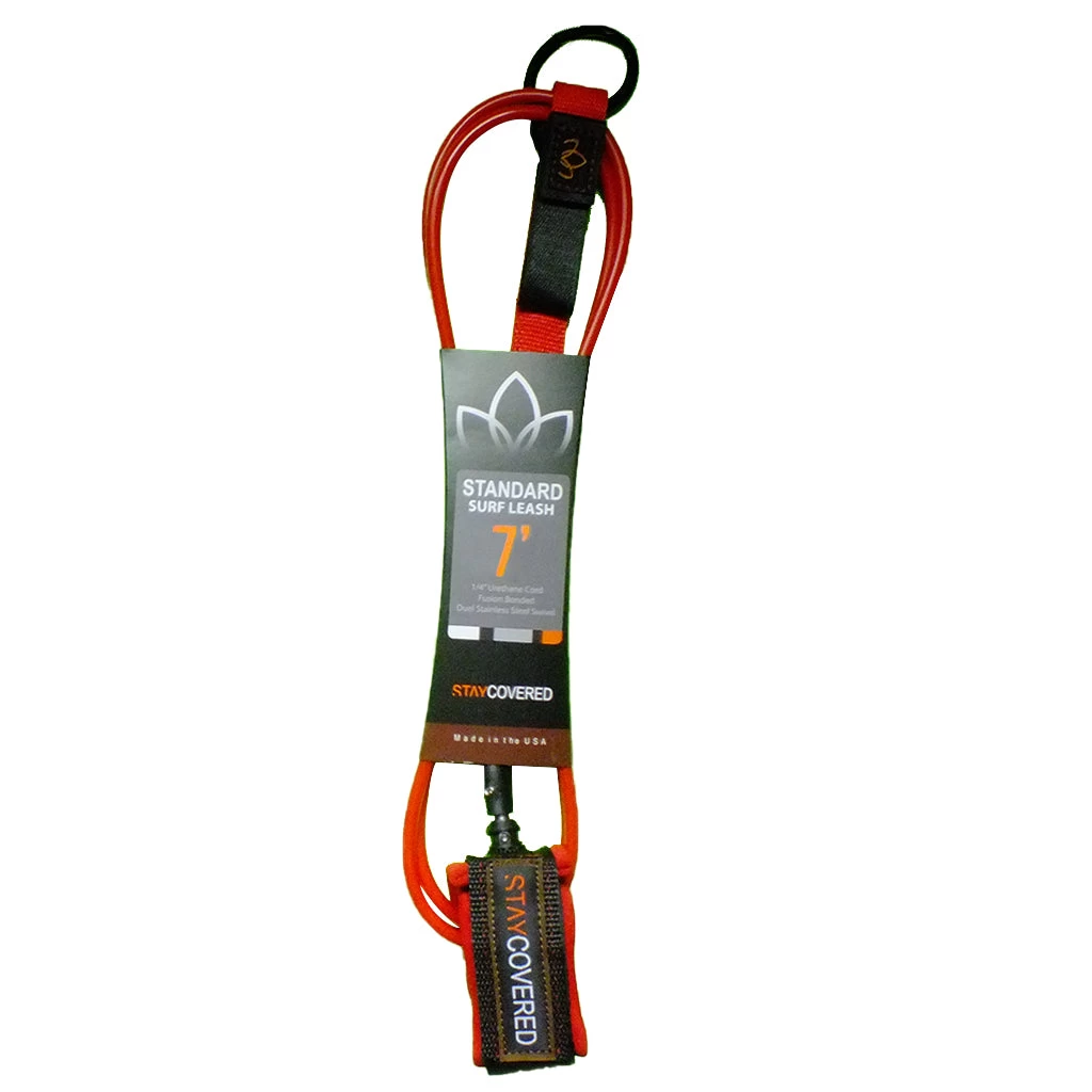 Stay Covered Standard Surf Leash - 7 'x 1/4" 10 Stay Covered Standard Surf Leash - 7 'x 1/4" - Image 8