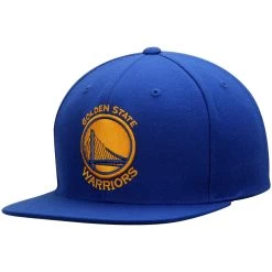Golden State Warriors Mitchell & Ness Current Logo Wool Solid Snapback Adjustable Hat