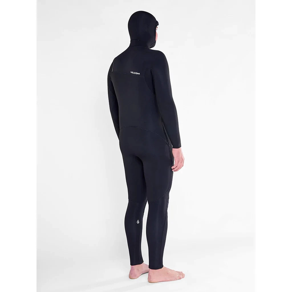 Volcom Modulator 5/4/3mm Hooded Chest Zip Wetsuit - Black - W23 5 Volcom Modulator 5/4/3mm Hooded Chest Zip Wetsuit - Black - W23 - Image 3