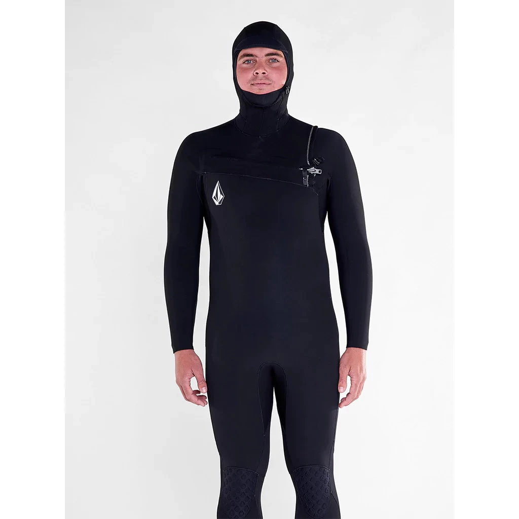 Volcom Modulator 5/4/3mm Hooded Chest Zip Wetsuit - Black - W23 3 Volcom Modulator 5/4/3mm Hooded Chest Zip Wetsuit - Black - W23